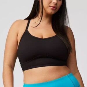 Torrid Black Sports Bra NWOT